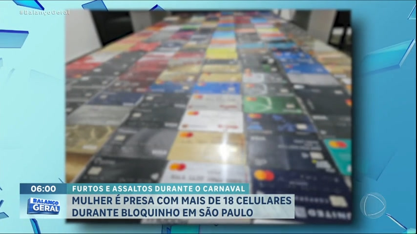 Vídeo: Carnaval: homem é preso com 400 cartões perto do Sambódromo de São Paulo