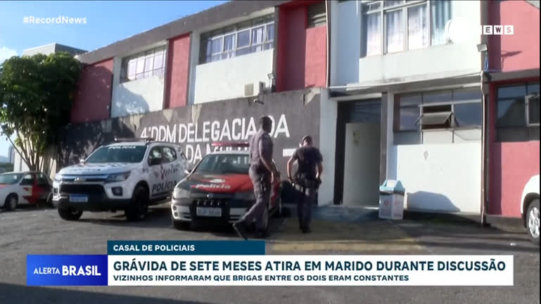 Vídeo: Grávida de sete meses atira em marido durante discussão em São Paulo