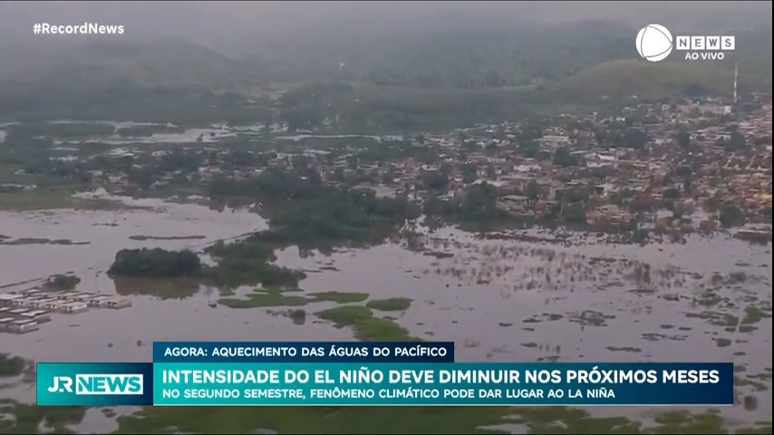 Vídeo: El Niño deve enfraquecer nos próximos meses e amenizar impactos, diz relatório