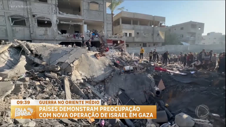 Vídeo: Exército de Israel prepara nova ofensiva no sul da Faixa de Gaza