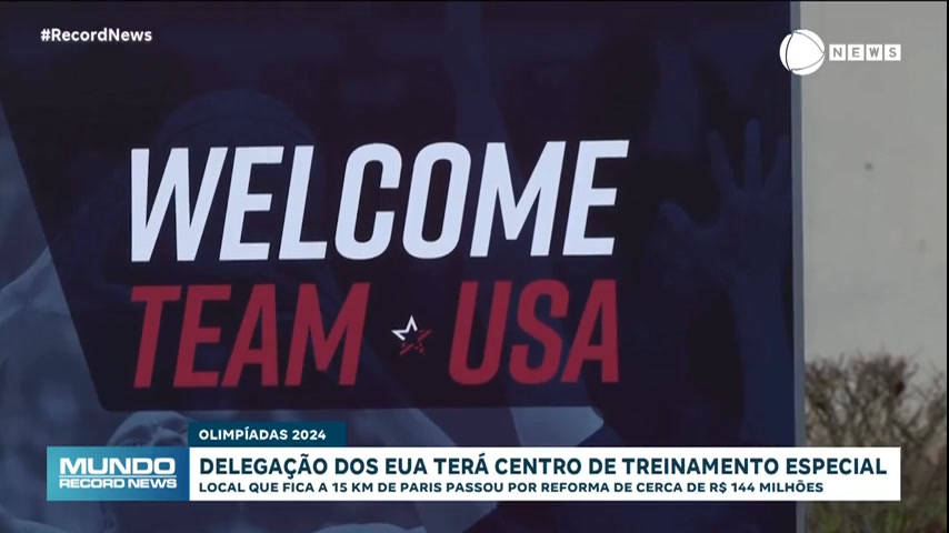 Vídeo: Conheça o centro de treinamento especial construído pelos EUA para as Olimpíadas da França