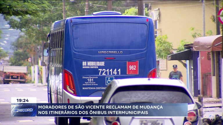 Vídeo: Moradores reclamam da mudança de itnerário dos ônibus