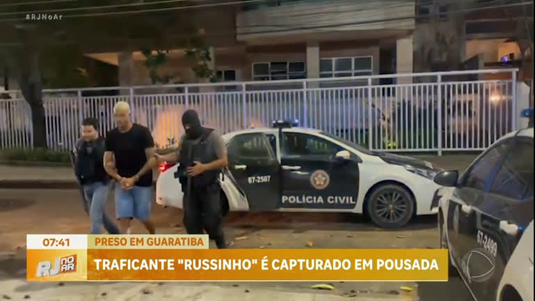 Vídeo: Polícia prende traficante em pousada de luxo na zona oeste (RJ)