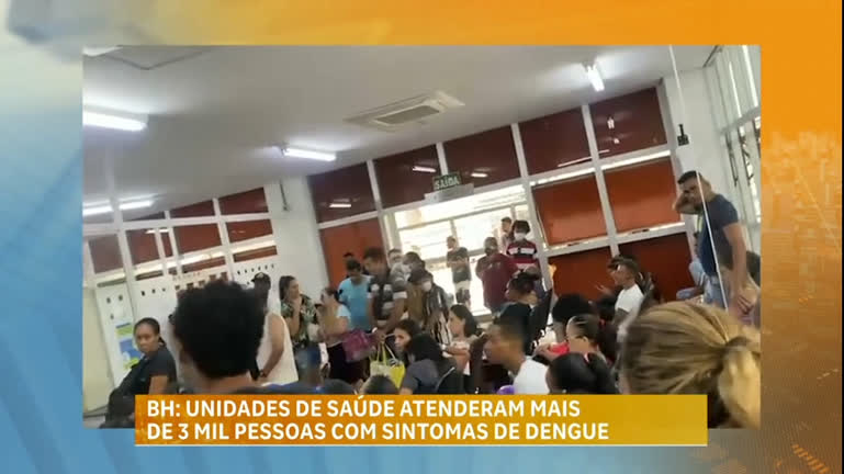 Vídeo: Usuários reclamam de superlotação em unidades de saúde em Belo Horizonte