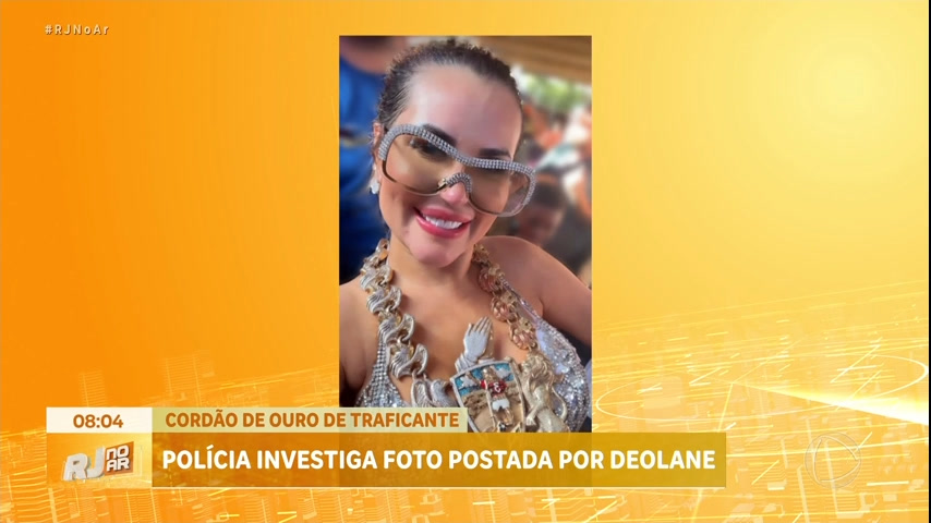 Vídeo: Policia investiga Deolane Bezerra após postar foto com cordão de chefe do tráfico no Rio