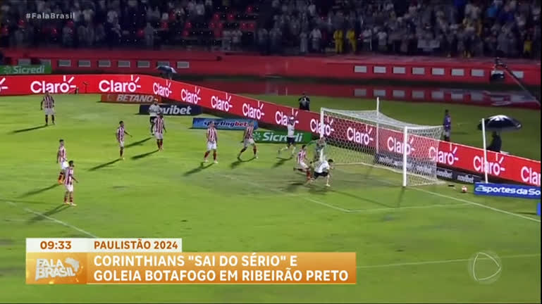 Vídeo: Fala Esporte : Corinthians goleia Botafogo em Ribeirão Preto e consolida recuperação no Paulistão