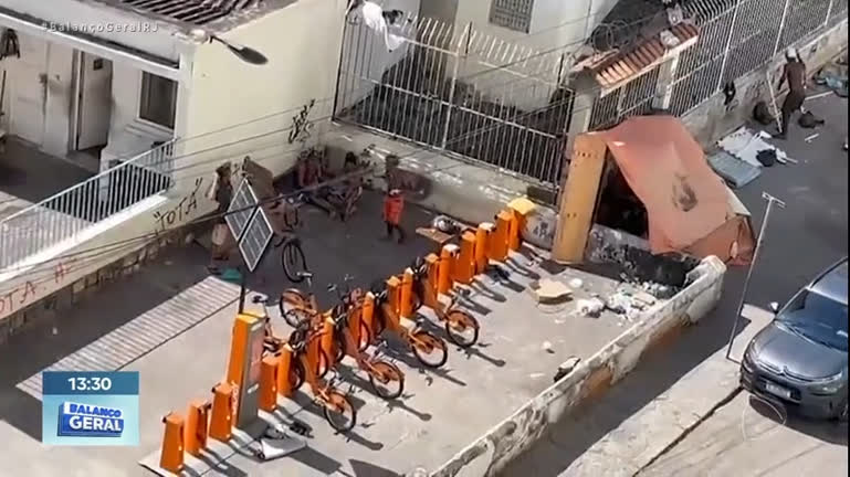 Vídeo: Moradores e comerciantes denunciam formação de nova cracolândia no centro do Rio