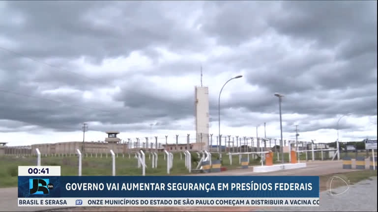 Vídeo: Após fuga, Ministro da Justiça anuncia reforço na segurança dos presídios federais