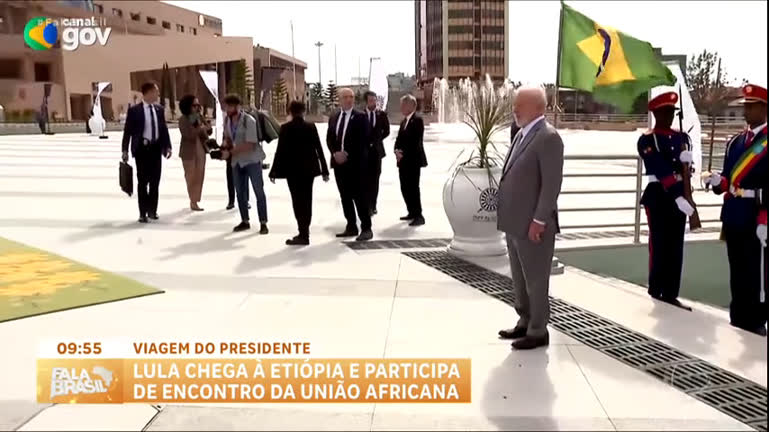 Vídeo: Lula chega à Adis Abeba para segunda parte da viagem à África