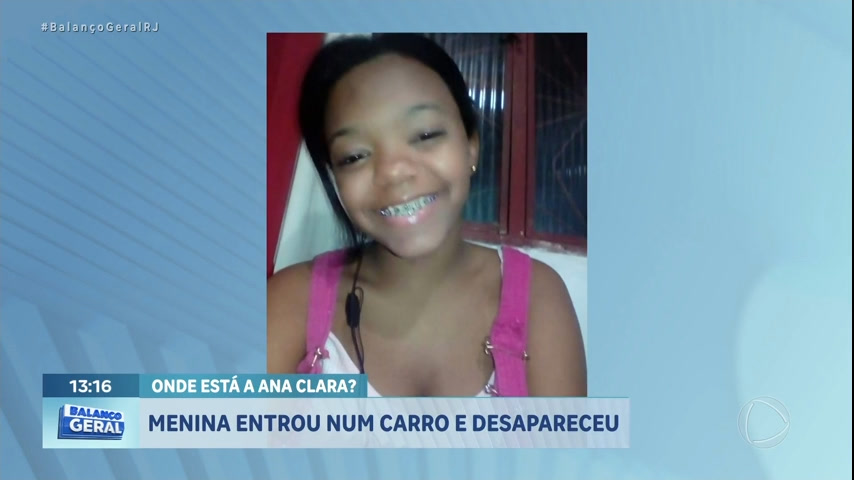 Vídeo: Família procura adolescente que desapareceu após entrar carro no RJ