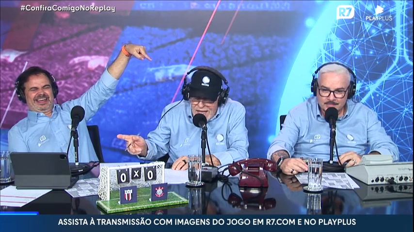 Vídeo: Confira Comigo no Replay : Reveja os momentos mais divertidos da transmissão de Botafogo 1 x 4 Corinthians