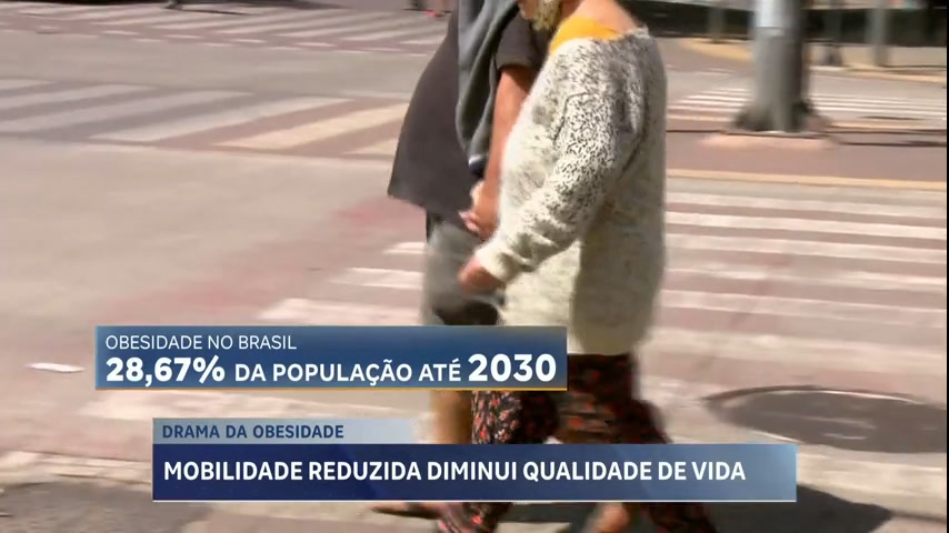 Vídeo: Um em cada três brasileiros será obeso até 2030, afirma estudo da UFMG