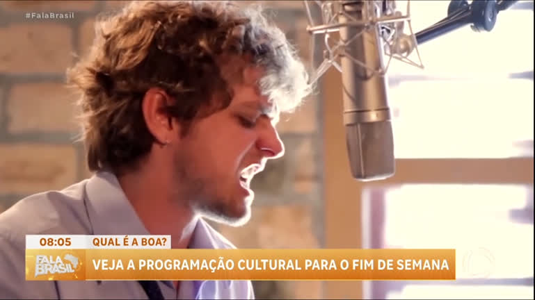 Vídeo: João Ventura canta músicas de Chico Buarque em SP; confira a agenda cultural