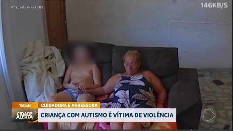 Vídeo: Mãe descobre agressões de cuidadora contra filho autista com ajuda de câmera de segurança