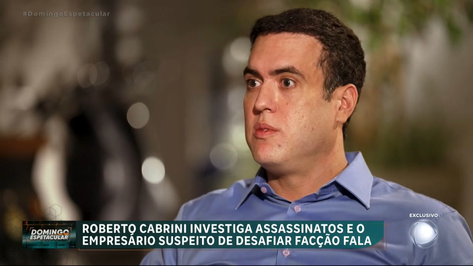Vídeo: Exclusivo: Cabrini conversa com empresário acusado de desviar dinheiro de facção