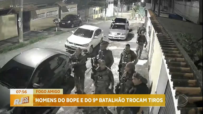 Vídeo: Policiais entram em confronto com o Bope durante operação no Rio