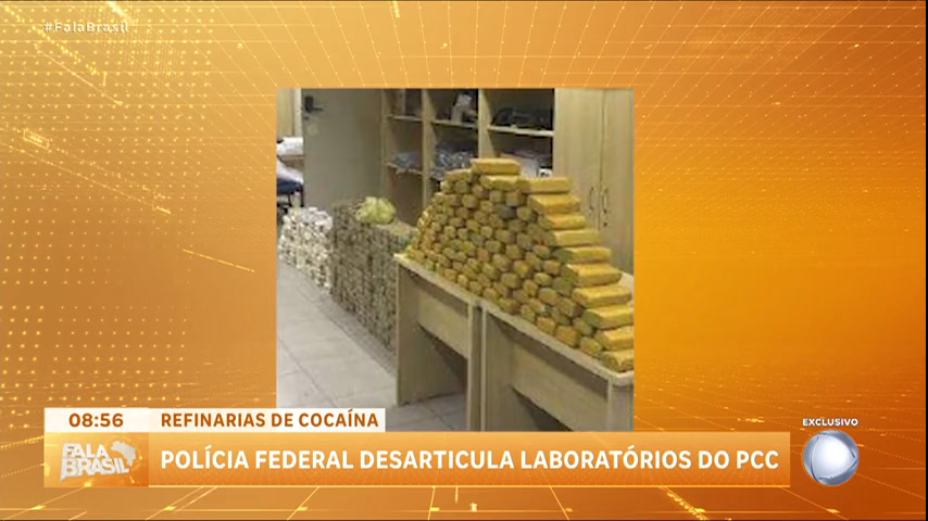 Vídeo: PF desativa três laboratórios de refino e embalagem de drogas em São Paulo