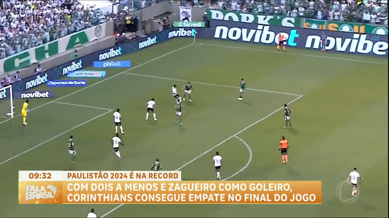 Vídeo: Fala Esporte : Corinthians consegue empate contra o Palmeiras