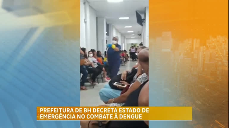 Vídeo: Decreto de situação de emergência deve ampliar atendimento a dengue em BH