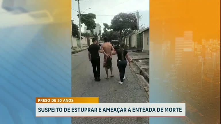 Vídeo: Polícia prende suspeito de estupro a vulnerável em Belo Horizonte