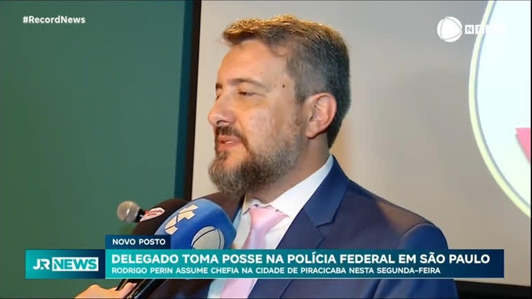 Vídeo: Rodrigo Nardi assume a PF com missão de combater pornografia infantil no interior paulista