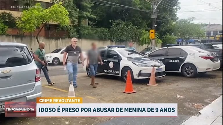 Vídeo: Idoso é preso por abusar de menina de 9 anos na zona norte do Rio