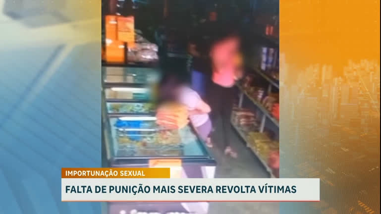 Vídeo: Homem flagrado assediando funcionária de supermercado é condenado em dois outros casos em BH