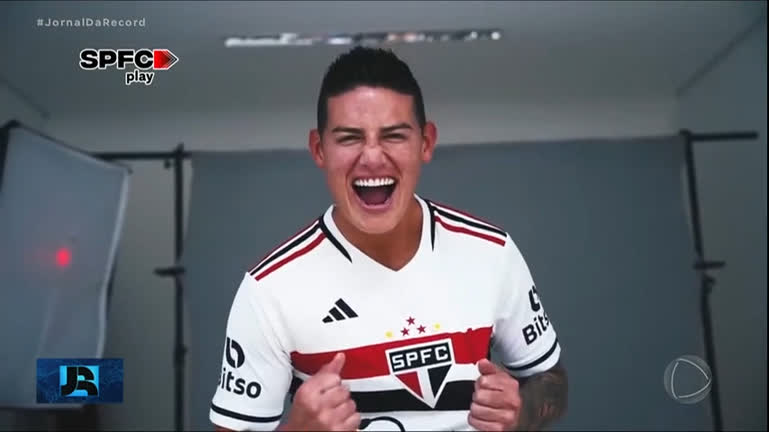 Vídeo: James Rodríguez volta atrás e será reintegrado ao elenco do São Paulo