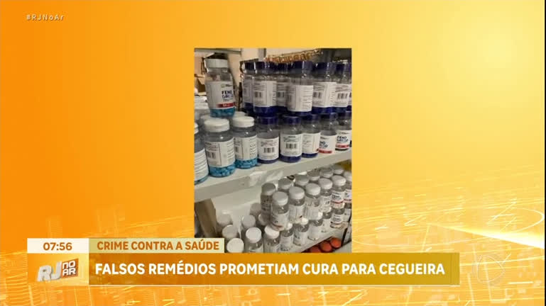 Vídeo: Policia apreende falsos remédios em farmácia clandestina na Baixada Fluminense