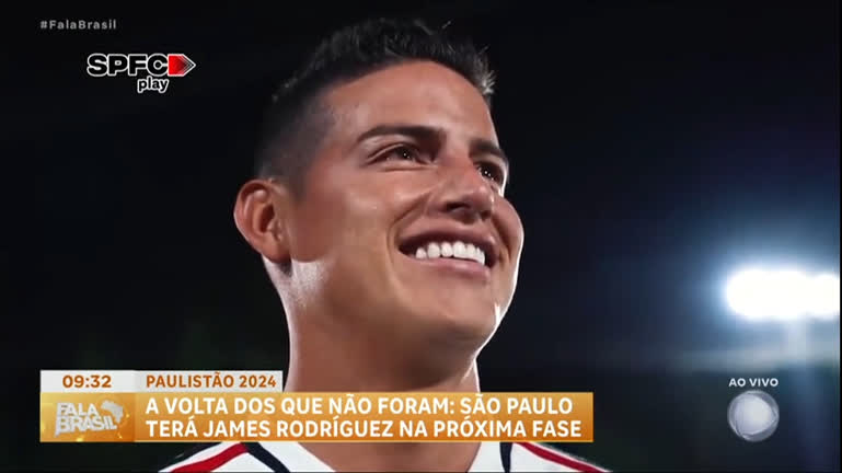 Vídeo: Fala Esporte : James Rodríguez volta atrás e vai ser reintegrado ao São Paulo