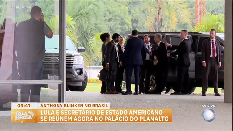 Vídeo: Lula encontra secretário de Estado dos EUA em Brasília