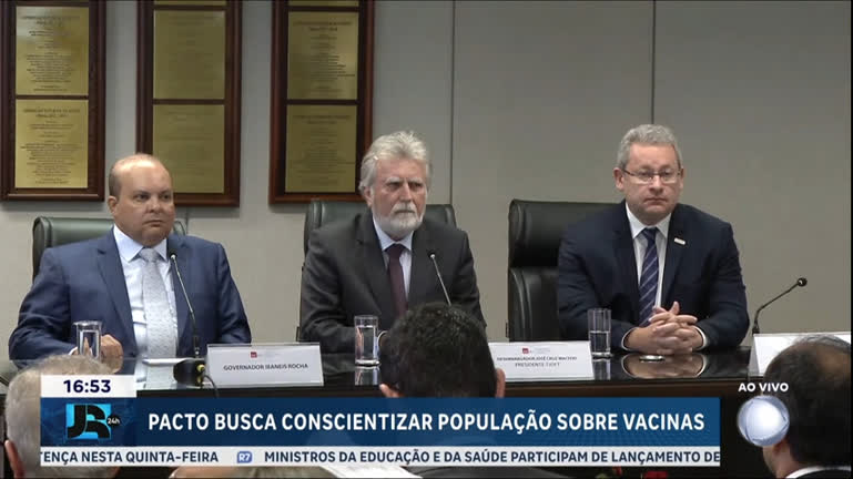 Vídeo: Distrito Federal adere ao Pacto Nacional pela Consciência Vacinal