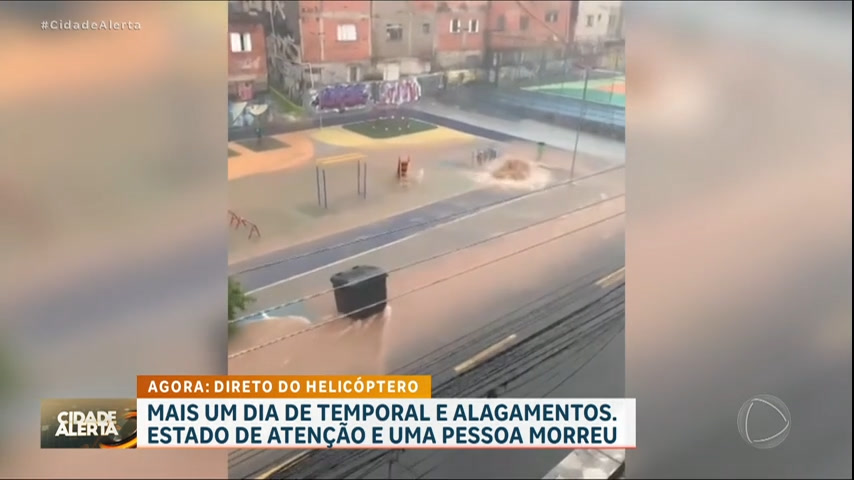Vídeo: São Paulo tem pontos tomados pela água em mais um dia de temporal