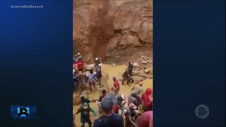 Vídeo: Mina ilegal desaba no sul da Venezuela e deixa pelo menos 25 mortos