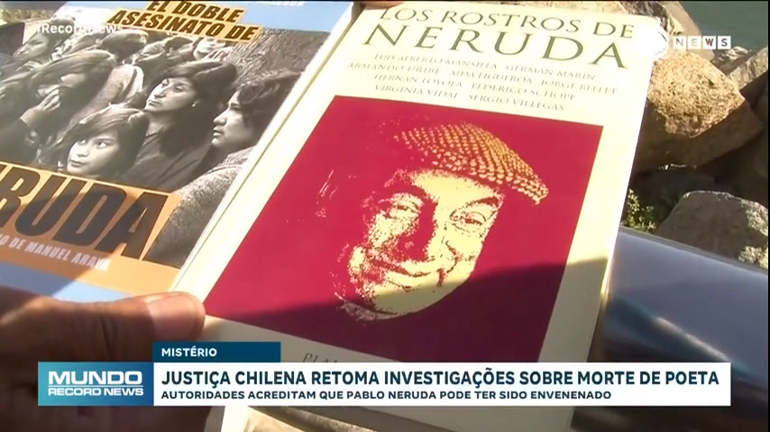 Vídeo: Justiça do Chile reabre investigação sobre morte de Pablo Neruda, que pode ter sido envenenado