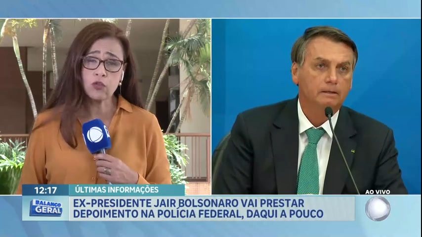 Vídeo: Ex-presidente Jair Bolsonaro presta depoimento na Polícia Federal