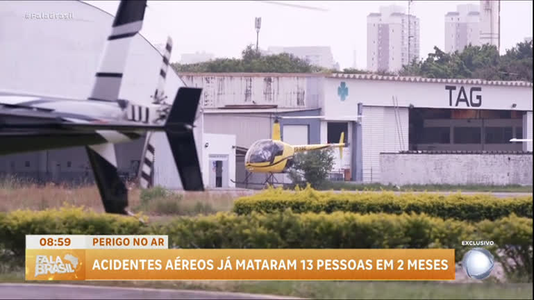 Vídeo: Exclusivo: Imprudência e falta de treinamento são os principais motivos dos acidentes aéreos no Brasil