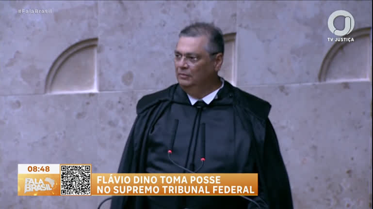 Vídeo: Flávio Dino toma posse como ministro do Supremo Tribunal Federal