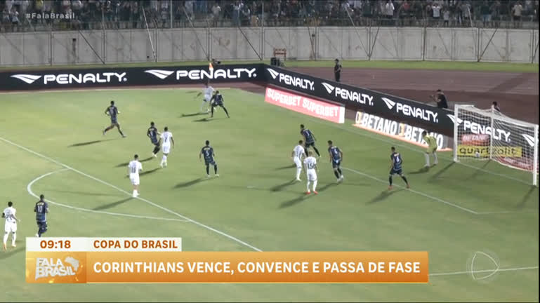 Vídeo: Fala Esporte : Corinthians vence o Cianorte pela Copa do Brasil