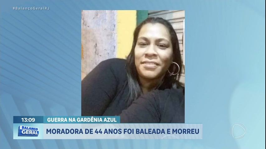 Vídeo: Mulher morre baleada durante tiroteio entre traficantes e milicianos na zona oeste do Rio