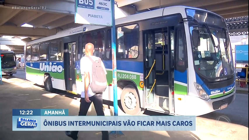 Vídeo: RJ: Passagens de ônibus intermunicipais vão ficar mais caras a partir deste sábado (24)