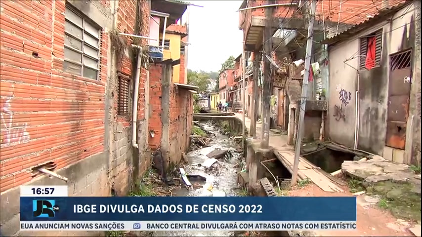 Vídeo: Censo 2022 revela que uma em cada quatro casas brasileiras não tem rede de esgoto