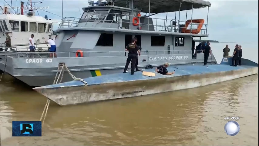 Vídeo: Polícia Federal investiga submarino que teria sido usado para tráfico de drogas