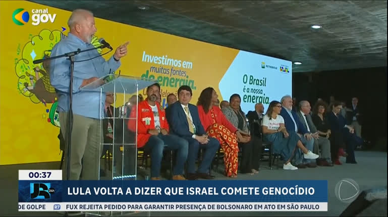 Vídeo: Lula volta a dizer que Israel comete genocídio em Gaza e é novamente alvo de críticas