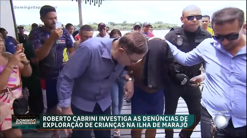 Vídeo: Roberto Cabrini investiga as denúncias de exploração de crianças na Ilha de Marajó
