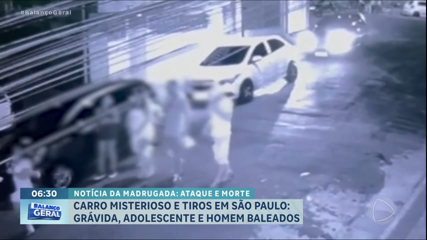 Vídeo: Homem misterioso atira contra três pessoas em São Paulo