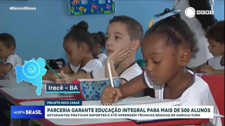 Vídeo: Governo da Bahia oficializa acordo que promete ajudar mais de 500 crianças com projeto educacional "Nova Canaã"