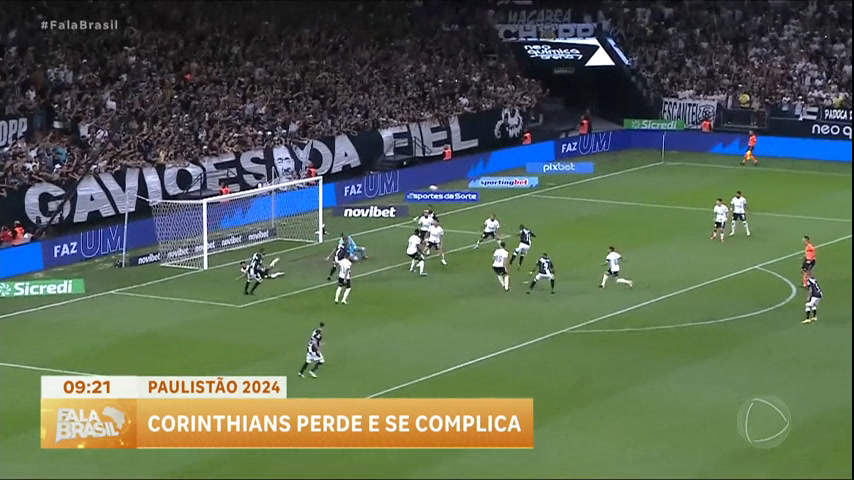 Vídeo: Fala Esporte : Corinthians perde para a Ponte Preta e se complica