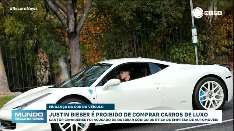Vídeo: É verdade que Justin Bieber é proibido de comprar Ferrari?