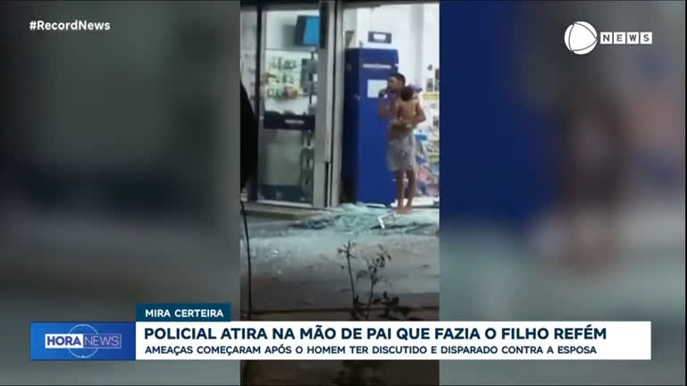 Vídeo: Pai faz filho de 4 anos refém após discussão com esposa em Fortaleza